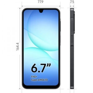 Смартфон Samsung Galaxy A17 6/128GB, Black