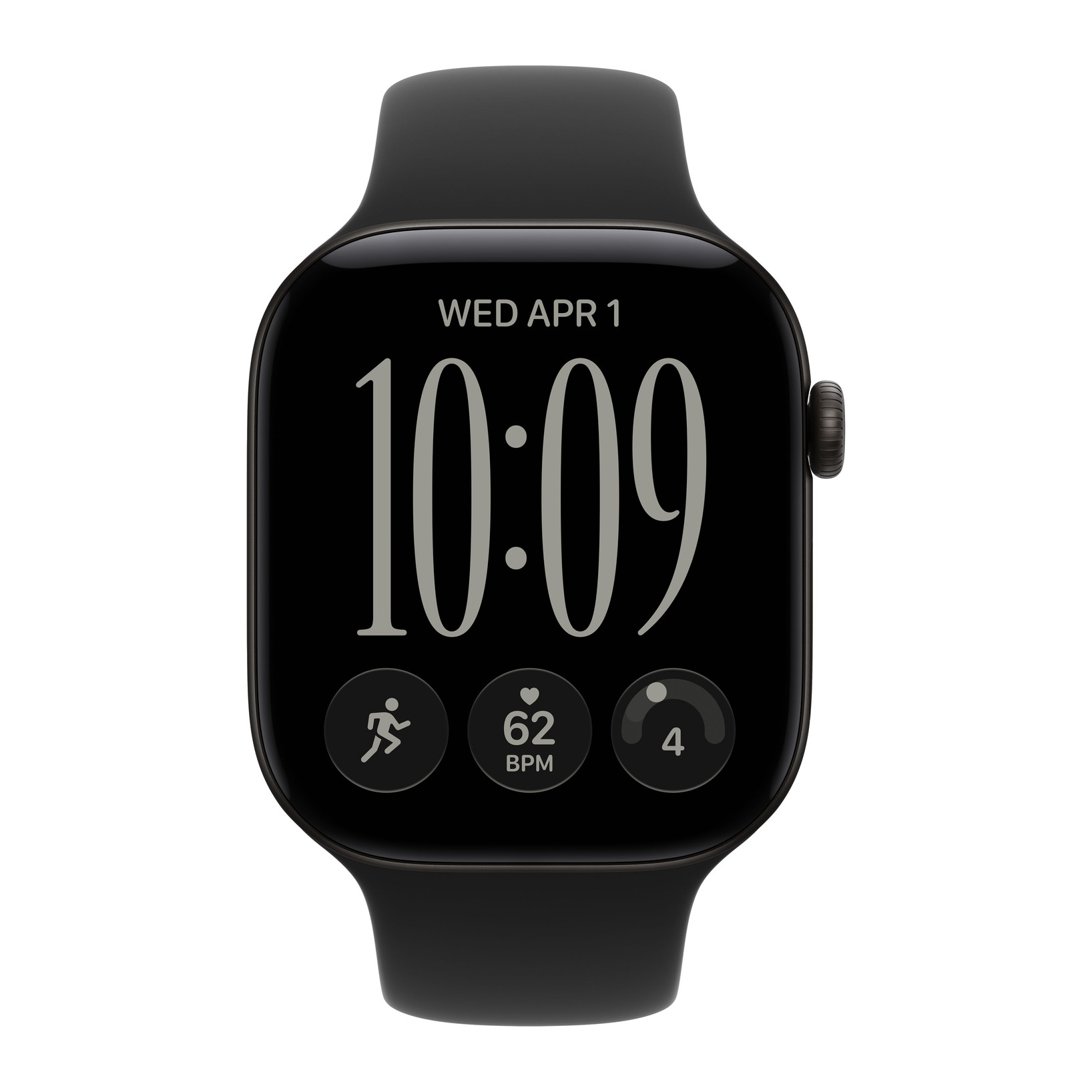 Apple Watch Series 12 Black Aluminium 42 mm
